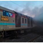 रतलाम के पास राजधानी एक्सप्रेस में भीषण आग, दिल्ली-मुंबई रेल मार्ग प्रभावित