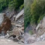 यमुनोत्री हाईवे पर फिर भूस्खलन, हनुमान चट्टी के आगे मार्ग बंद, मलबा हटाने में जुटी एनएच टीम